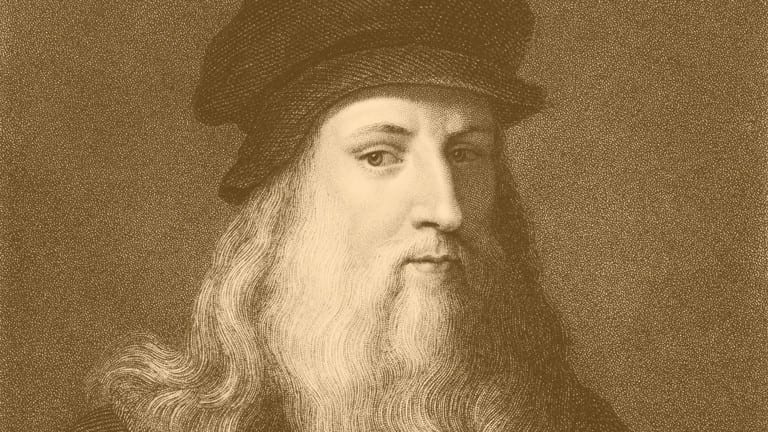 Leonardo da Vinci Marzipan